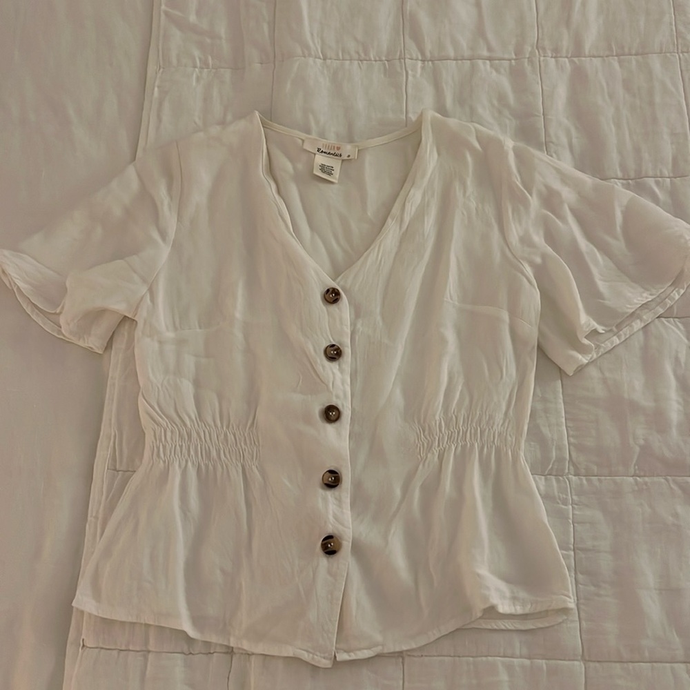 Urban Romantics white blouse
